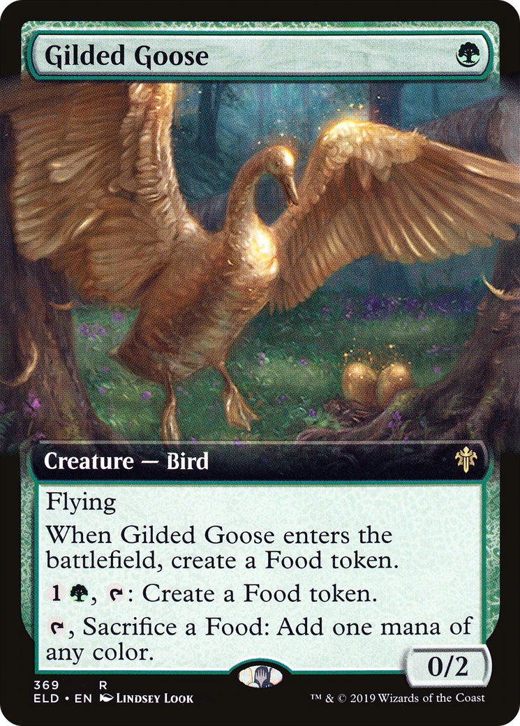 Gilded Goose (Extended Art) (ELD-369) - Throne of Eldraine: (Extended Art) Foil