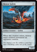 Meteor Golem (FDN-256) - Foundations Foil