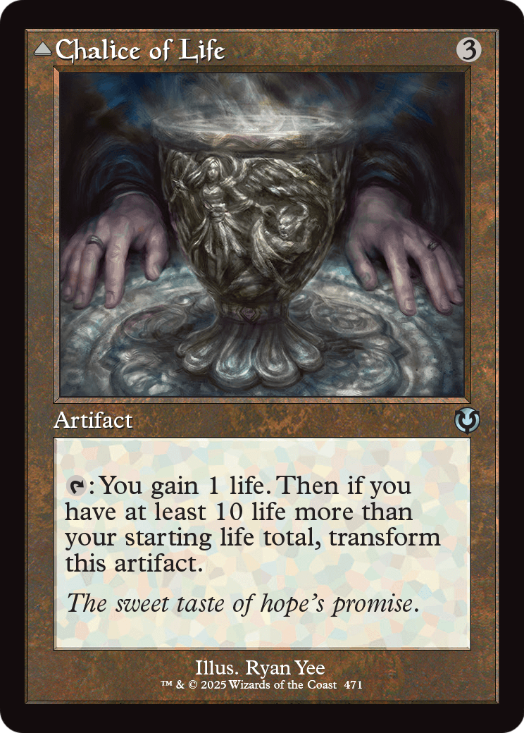 Chalice of Life (Retro Frame) (INR-471) - Innistrad Remastered Foil