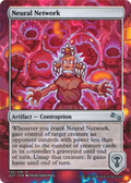 Neural Network (UST-195) - Unstable (Borderless) Foil