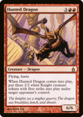 Hunted Dragon (RAV-131) - Ravnica: City of Guilds Foil