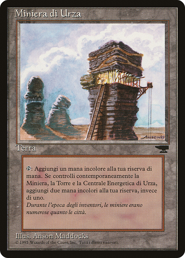 Urza's Mine (Clawed Sphere) (Italian) - "Miniera di Urza" (REN-) - Rinascimento