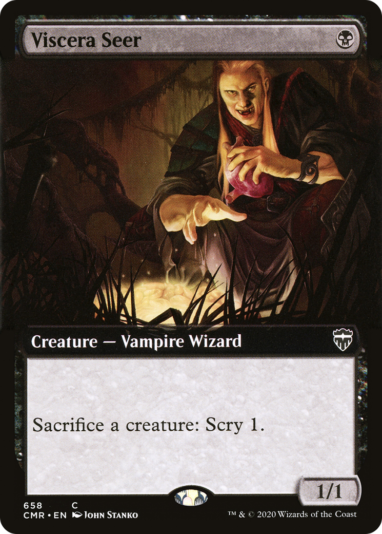 Viscera Seer (Extended Art) (CMR-658) - Commander Legends: (Extended Art) Foil