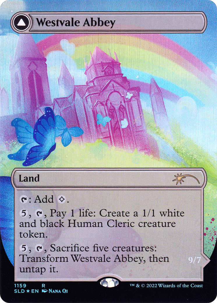 Westvale Abbey (SLD-1159) - Secret Lair Drop (Borderless) Foil