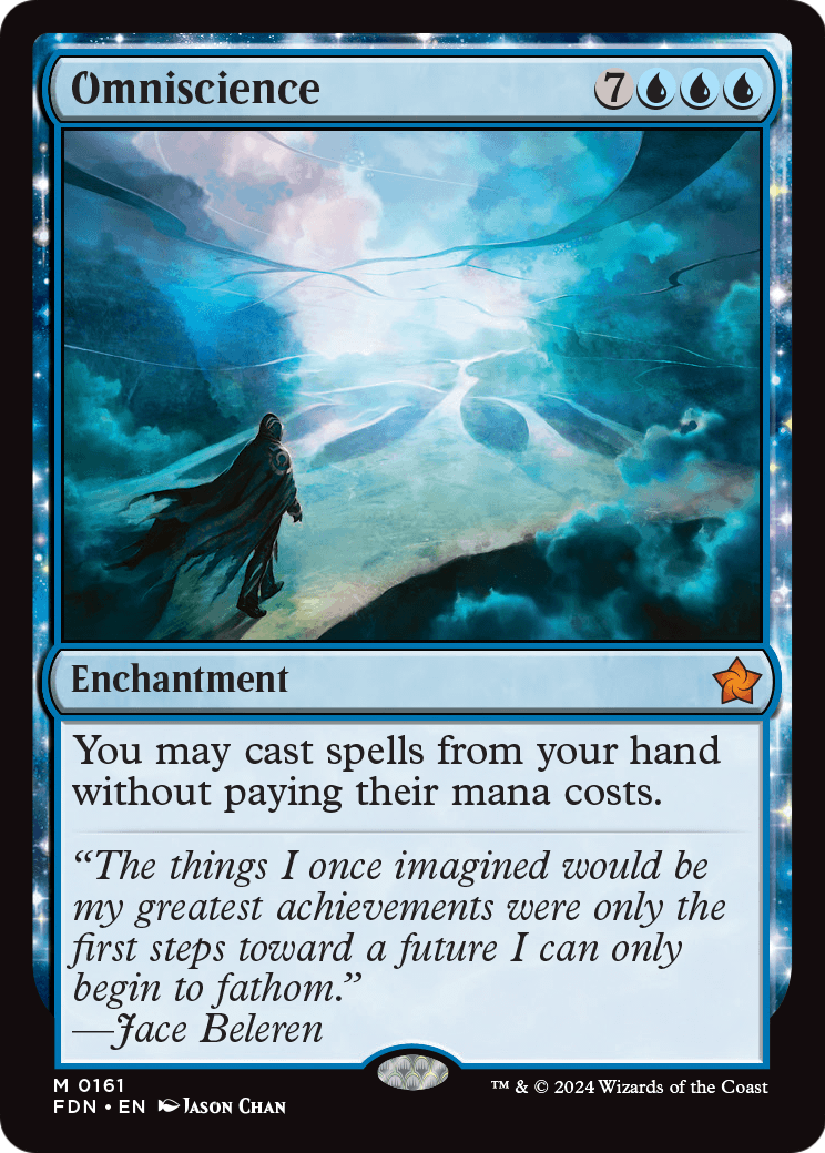 Omniscience (FDN-161) - Foundations: (enchantment)
