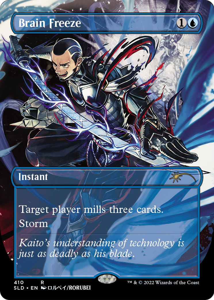 Brain Freeze (SLD-410) - Secret Lair Drop (Borderless) Foil