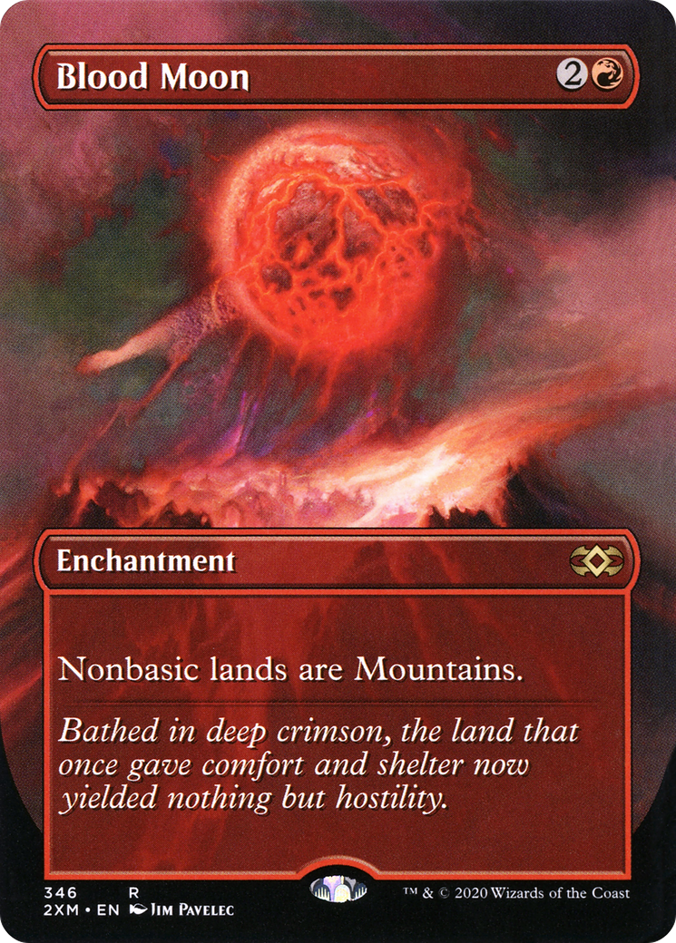 Blood Moon (Borderless) (2XM-346) - Double Masters