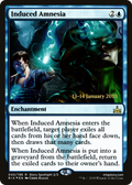 Induced Amnesia (PRE-40S) - Rivals of Ixalan Promos Foil