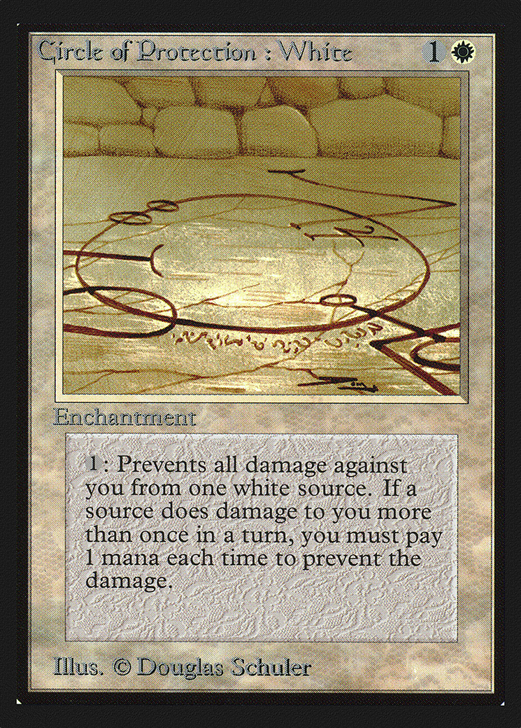 Circle of Protection: White (CE) (CED-) - Collectors' Edition