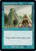 Ancestral Recall (Retro Frame) (30A-344) - 30th Anniversary Edition