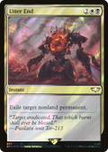 Utter End (Surge Foil) (40K-226) - Warhammer 40,000 Commander Foil