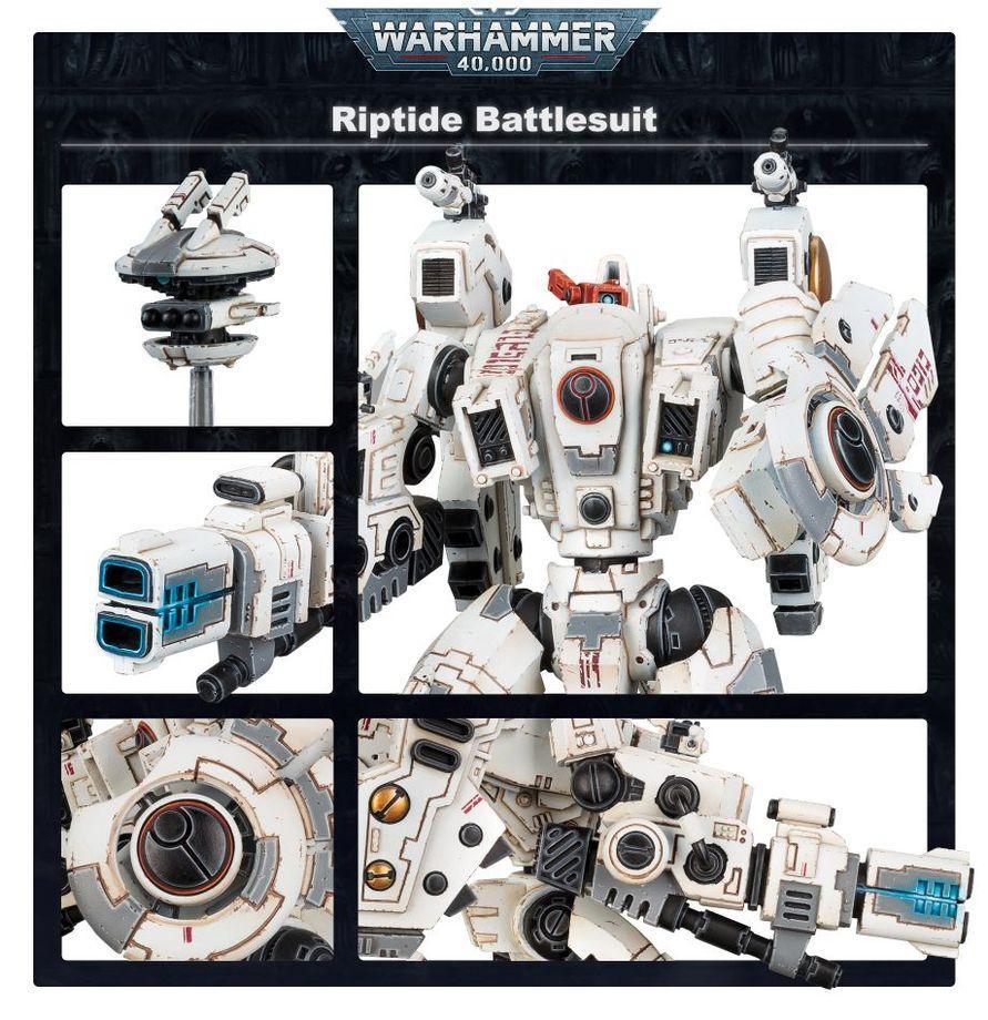 Warhammer 40k T'au Empire: Riptide BattleSuit