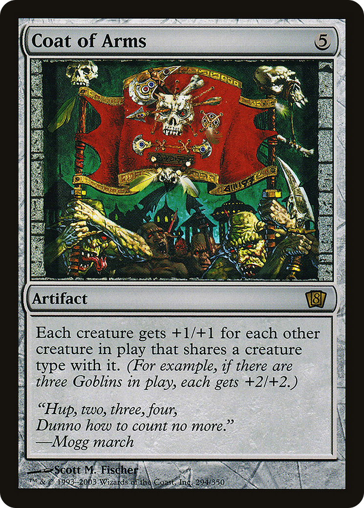 Coat of Arms (8ED-294) - 8th Edition Foil