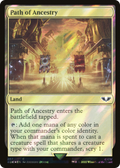 Path of Ancestry (Surge Foil) (40K-287) - Warhammer 40,000 Commander Foil