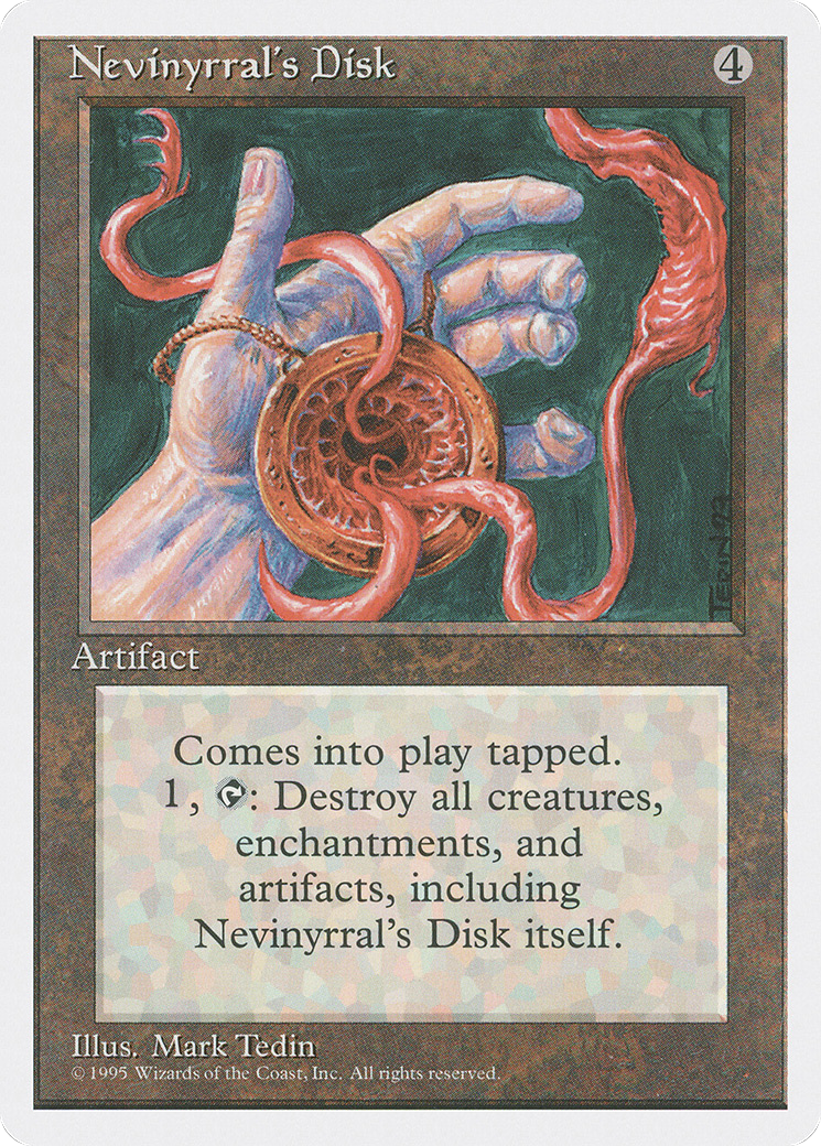 Nevinyrral's Disk (4ED-) - Fourth Edition