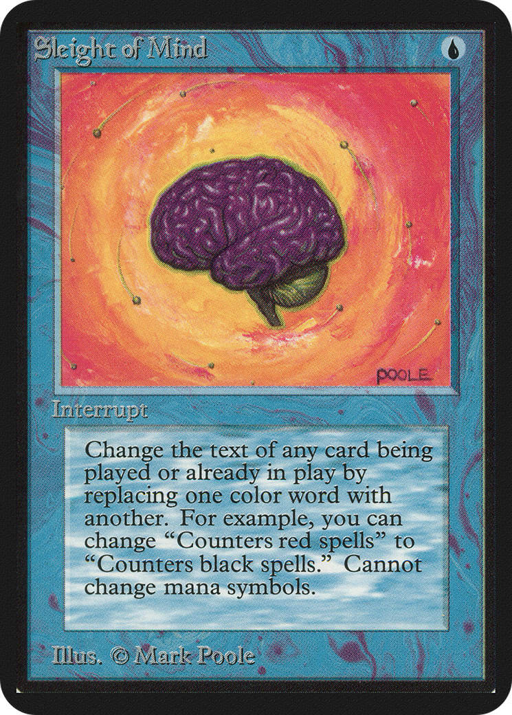 Sleight of Mind (LEA-) - Limited Edition Alpha