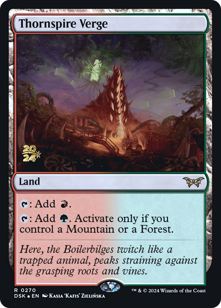 Thornspire Verge (PRE-270) - Duskmourn: House of Horror Promos Foil