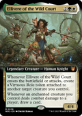 Ellivere of the Wild Court (Extended Art) (WOC-036) - Wilds of Eldraine Commander: (Extended Art) Foil