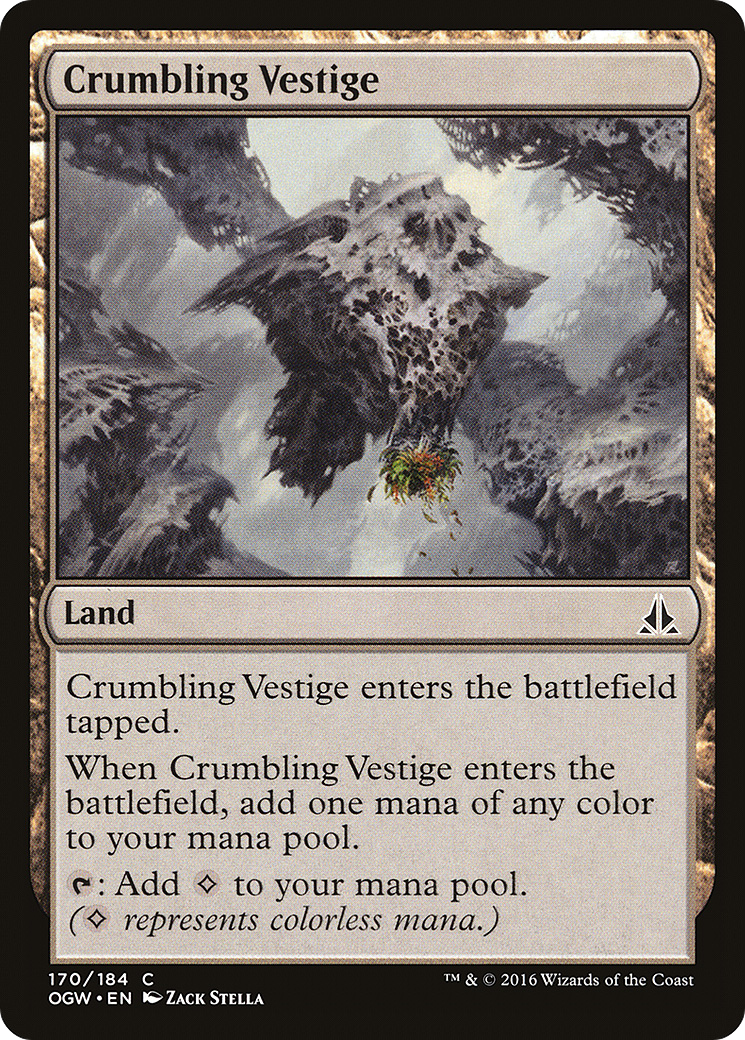 Crumbling Vestige (OGW-170) - Oath of the Gatewatch Foil