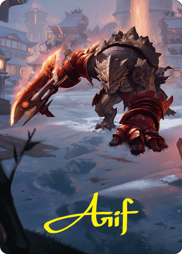 Searslicer Goblin // Searslicer Goblin (AFDN-039) - Foundations Art Series (Borderless)