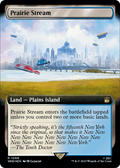 Prairie Stream (Extended Art) (Surge Foil) (WHO-1099) - Doctor Who: (Extended Art) Foil