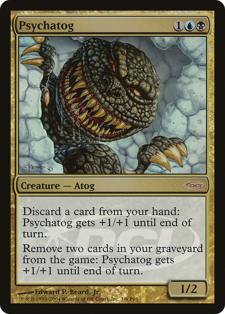 Psychatog (MPRP-001) - Magic Player Rewards 2005 Foil
