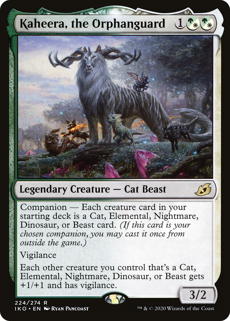 Kaheera, the Orphanguard (IKO-224) - Ikoria: Lair of Behemoths: (companion) Foil