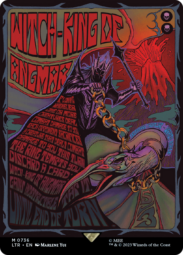 Witch-king of Angmar (Borderless Poster) (LTR-736) - The Lord of the Rings: Tales of Middle-earth