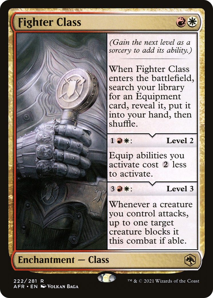 Fighter Class (AFR-222) - Adventures in the Forgotten Realms