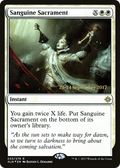 Sanguine Sacrament (PRE-33S) - Ixalan Promos Foil