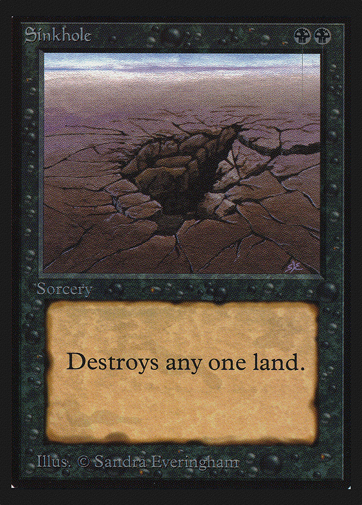 Sinkhole (CE) (CED-) - Collectors' Edition