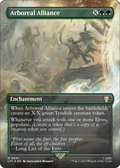 Arboreal Alliance (Borderless) (Surge Foil) (LTC-541) - Tales of Middle-earth Commander Foil