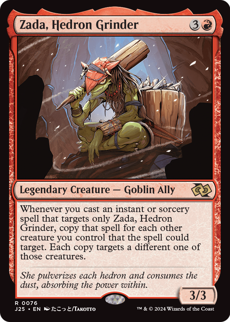 Zada, Hedron Grinder (Anime) (J25-076) - Foundations Jumpstart