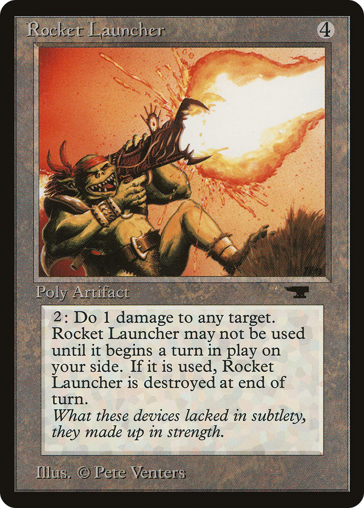 Rocket Launcher (ATQ-) - Antiquities