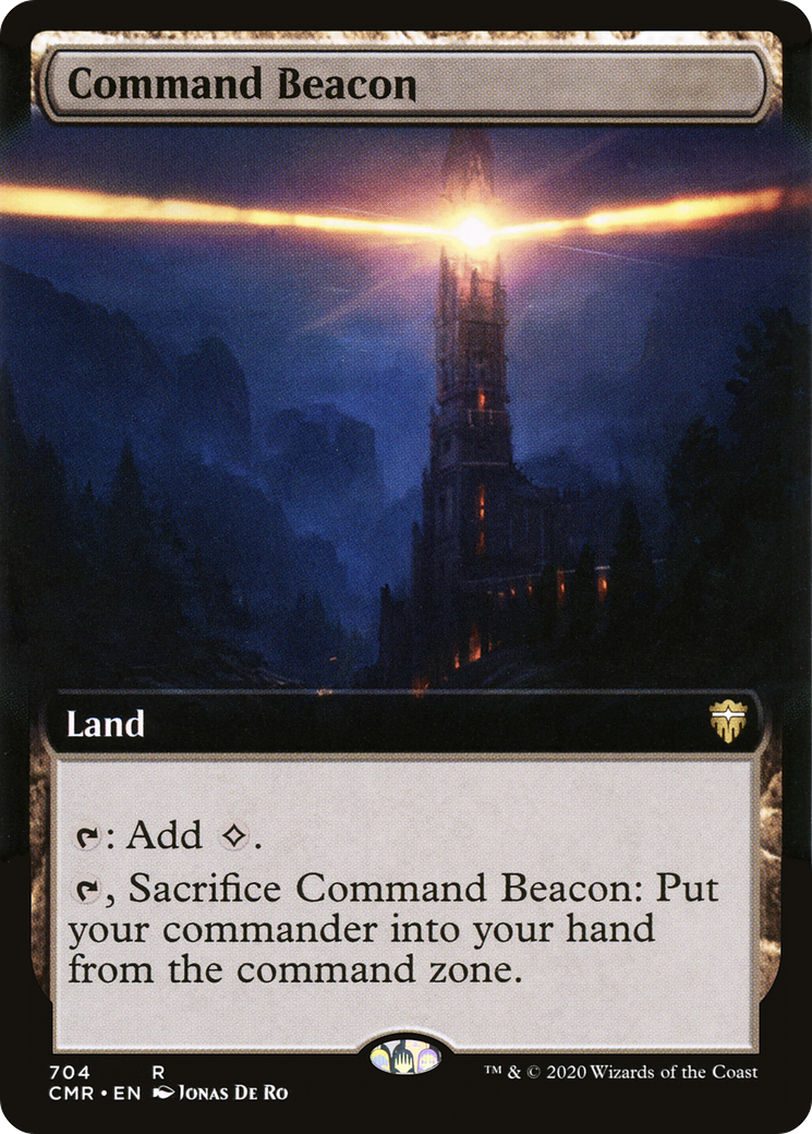 Command Beacon (Extended Art) (CMR-704) - Commander Legends: (Extended Art)