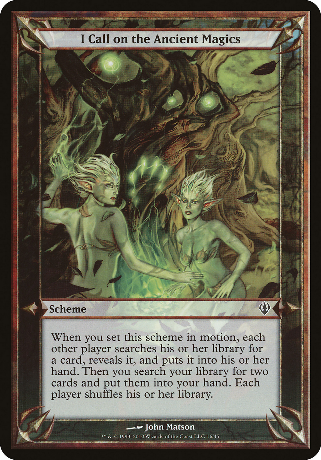 I Call on the Ancient Magics (Colorless) (OVER-) - Archenemy Schemes
