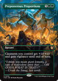 Preposterous Proportions (Borderless) (FDN-338) - Foundations