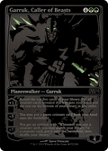 Garruk, Caller of Beasts (SDCC 2013 Exclusive) (MEDIA-172) - San Diego Comic-Con 2013 Foil
