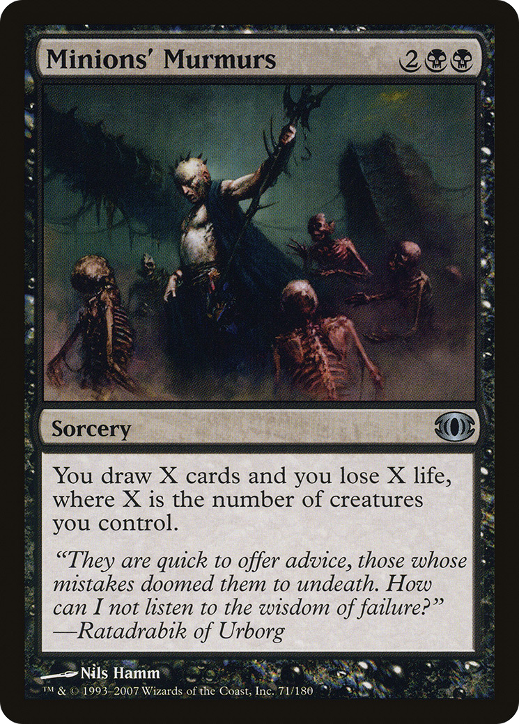 Minions' Murmurs (FUT-071) - Future Sight