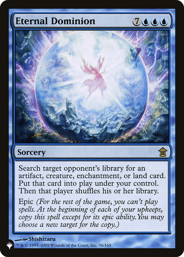 Eternal Dominion (LIST-SOK-36) - The List