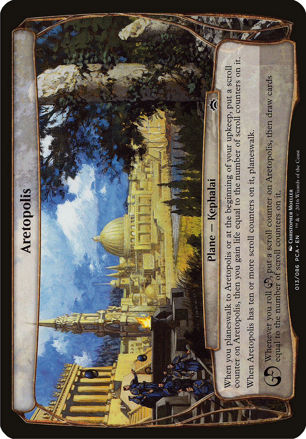 Aretopolis (Planechase Anthology) (OVER-) - Planechase Anthology Planes