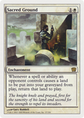 Sacred Ground (9ED-037) - 9th Edition Foil