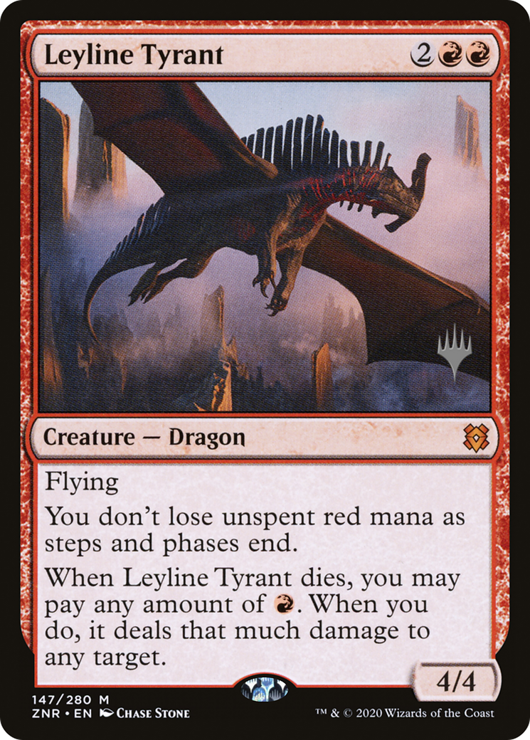 Leyline Tyrant (PPZNR-147) - Zendikar Rising Promos Foil