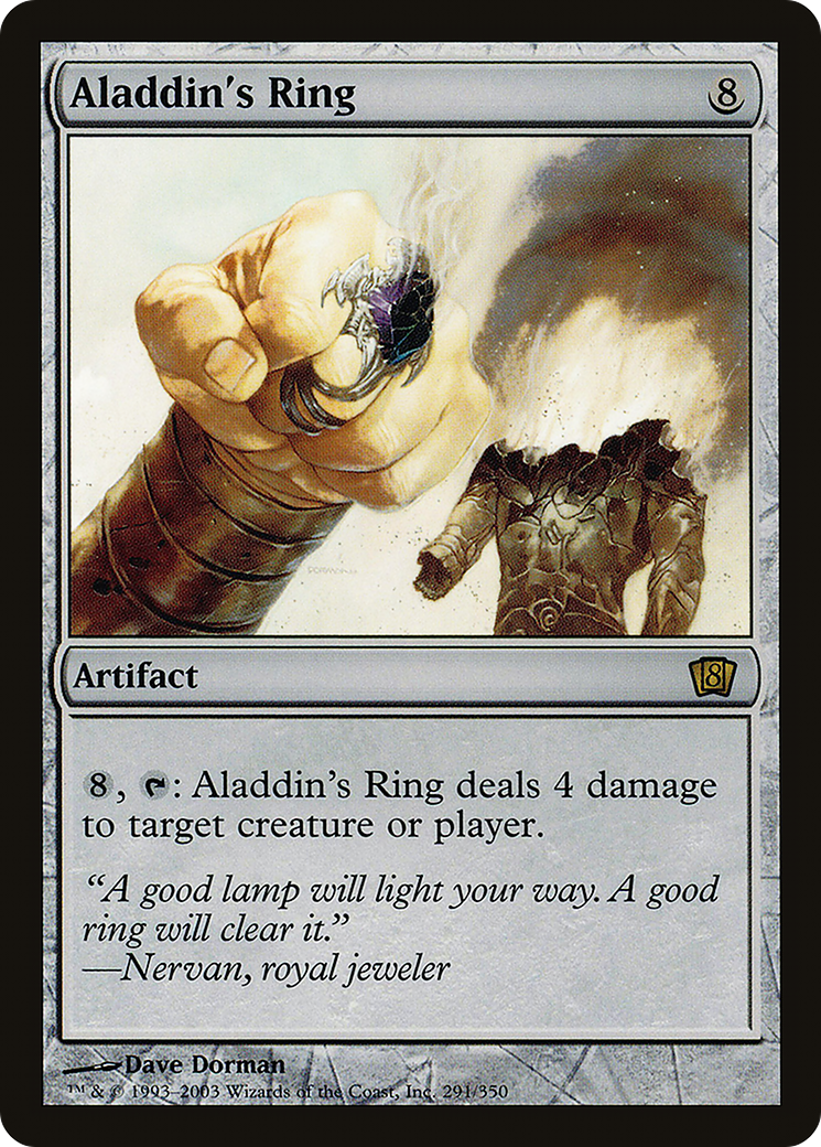 Aladdin's Ring (8ED-291) - 8th Edition