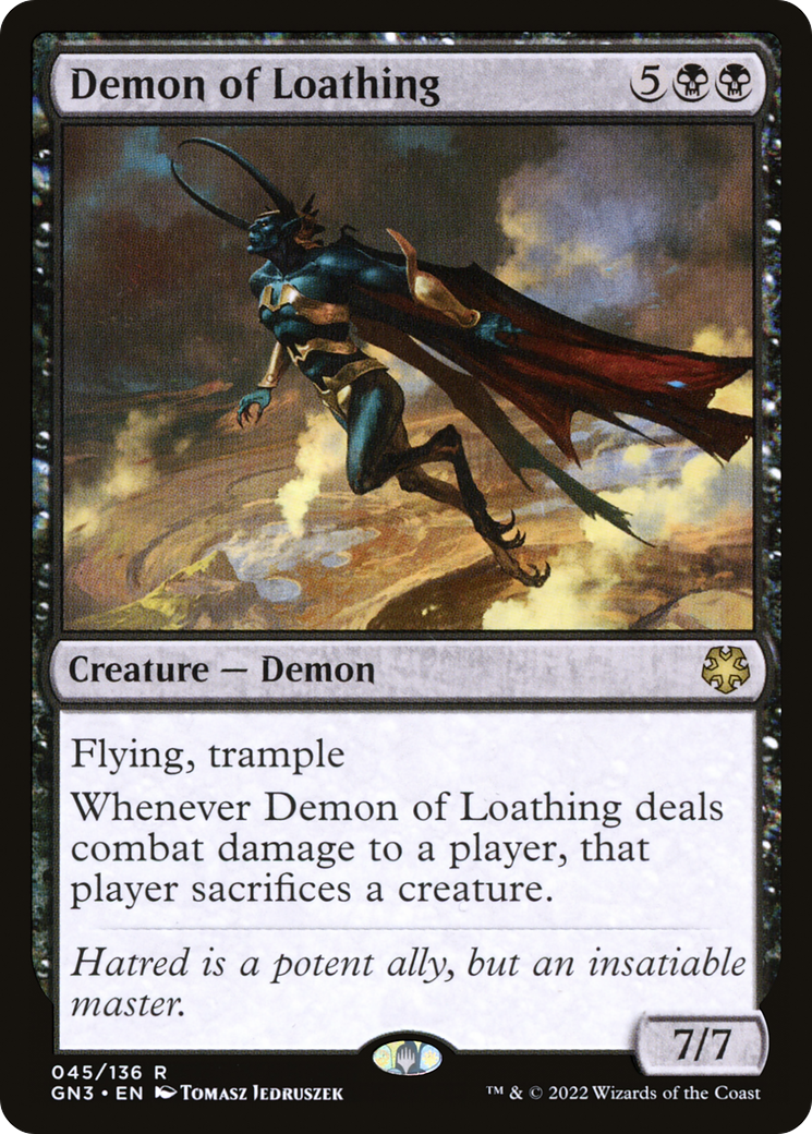 Demon of Loathing (GN3-045) - Game Night: Free-for-All