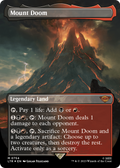 Mount Doom (Borderless) (Surge Foil) (LTR-754) - The Lord of the Rings: Tales of Middle-earth Foil