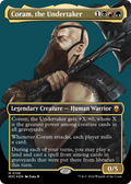 Coram, the Undertaker (Borderless) (Ripple Foil) (M3C-138) - Modern Horizons 3 Commander Foil