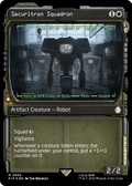 Securitron Squadron (Showcase) (Surge Foil) (PIP-856) - Fallout: (Showcase) Foil