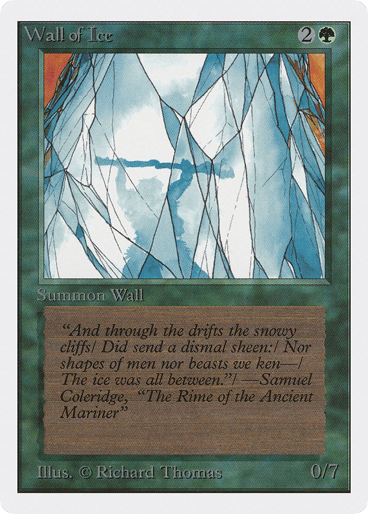 Wall of Ice (2ED-) - Unlimited Edition