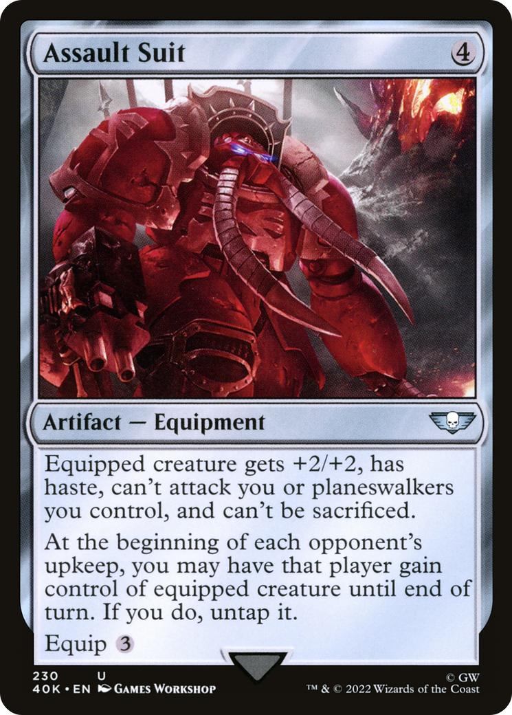 Assault Suit (40K-230) - Warhammer 40,000 Commander